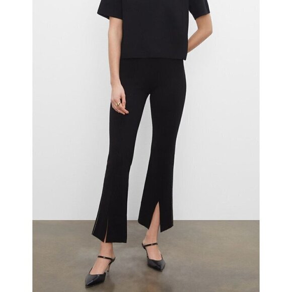 NWOT CLUB MONACO Size S Full Milano Pants with side stripe Black MSRP $165 - Picture 9 of 15